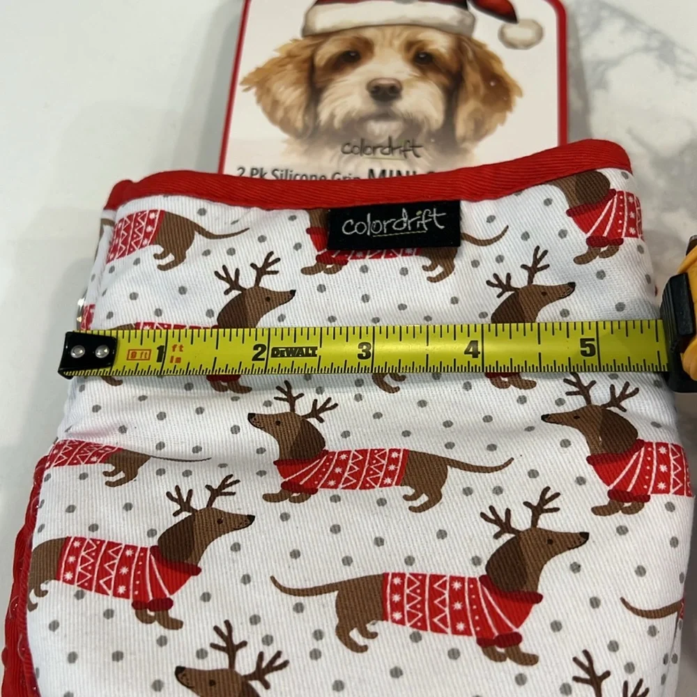 🐾🎅🏻Dachshund Mini OVEN MITTS